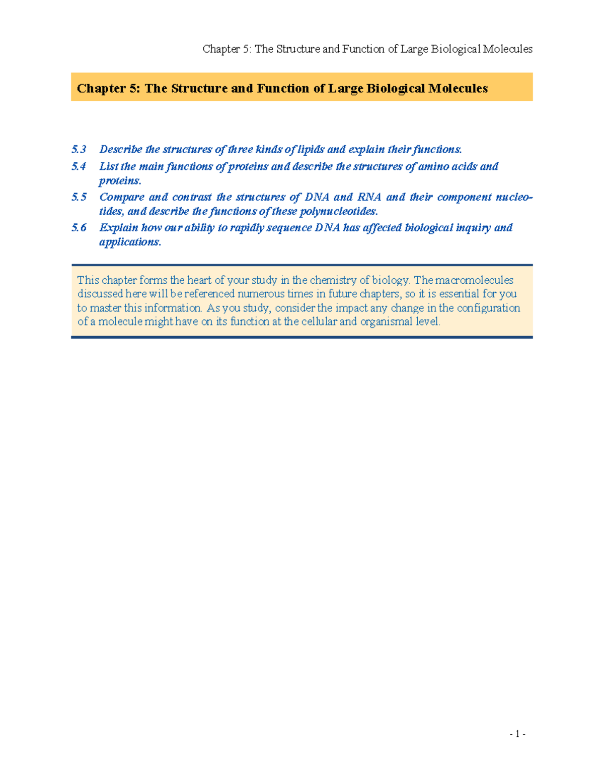 Active Reading Notes 05 Lipid-Protein Short - Chapter 5: The Structure ...