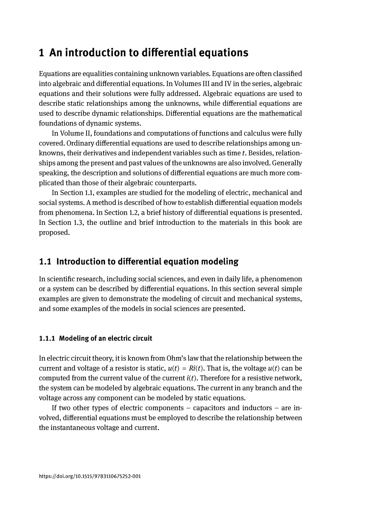 differential equations extended essay