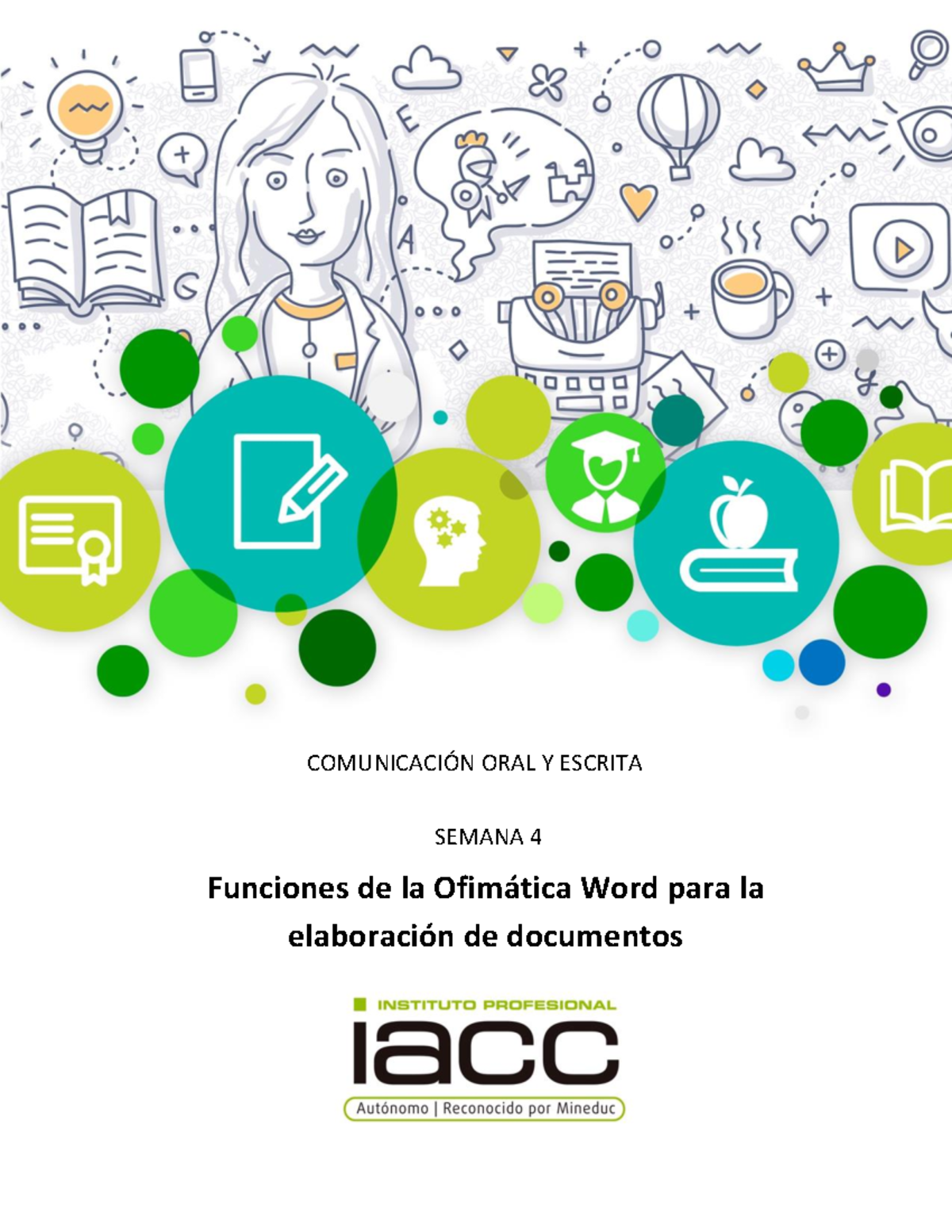 S4 contenido - dfgfg - IACC- SEMANA 1 COMUNICACIÓN ORAL Y ESCRITA ...
