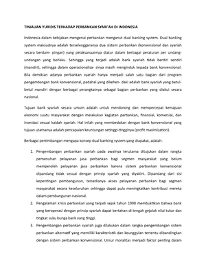 Artikel Perbankan - Article By Mutiara Nabila (220603056) Nama ...