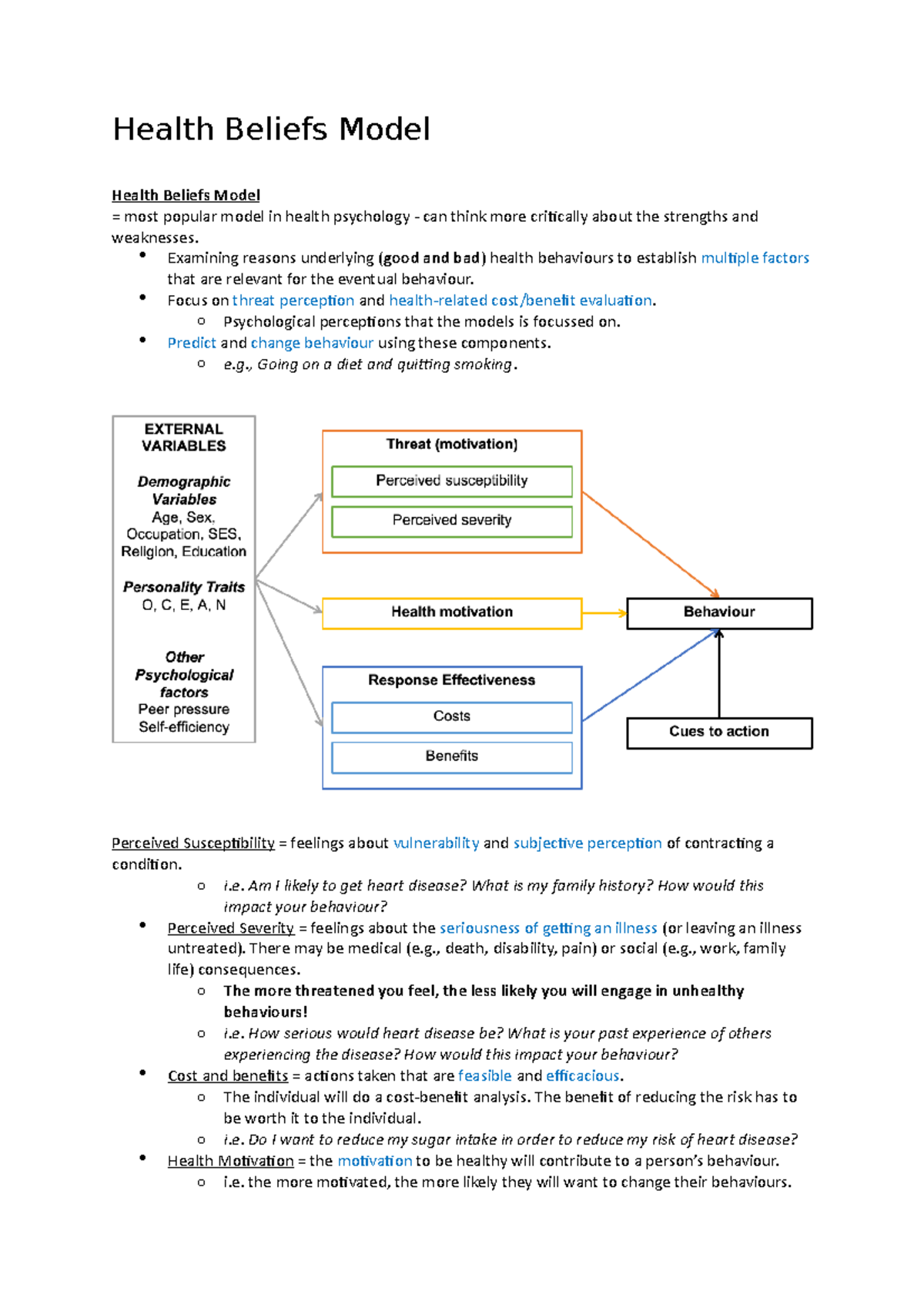 health-beliefs-model-applying-psychology-lecture-notes-health