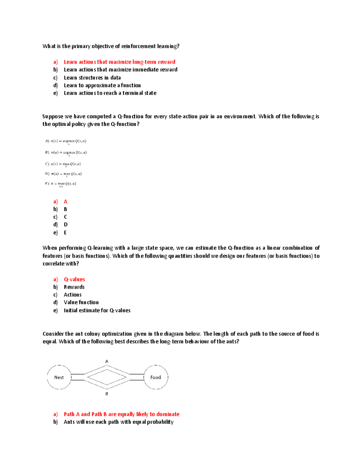 AI-Quiz3 Solutions - quiz - What is the primary objective of ...