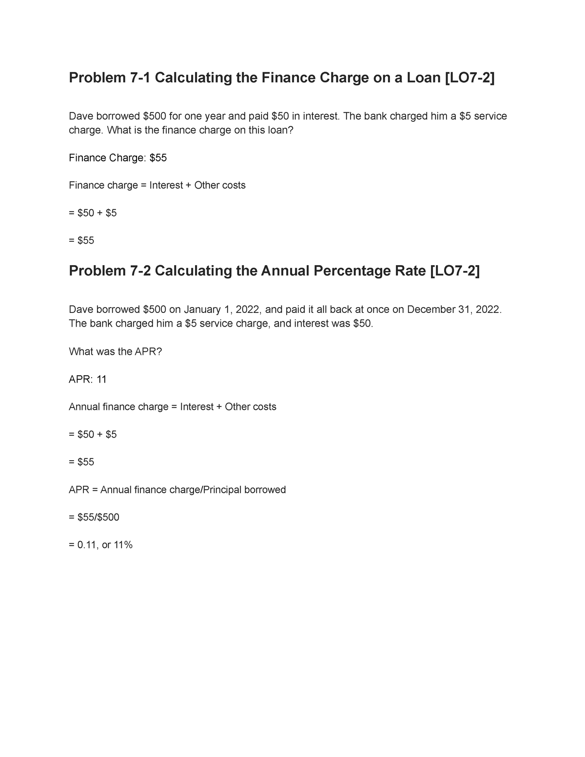 personal-finace-chapter-7-hw-problem-7-1-calculating-the-finance
