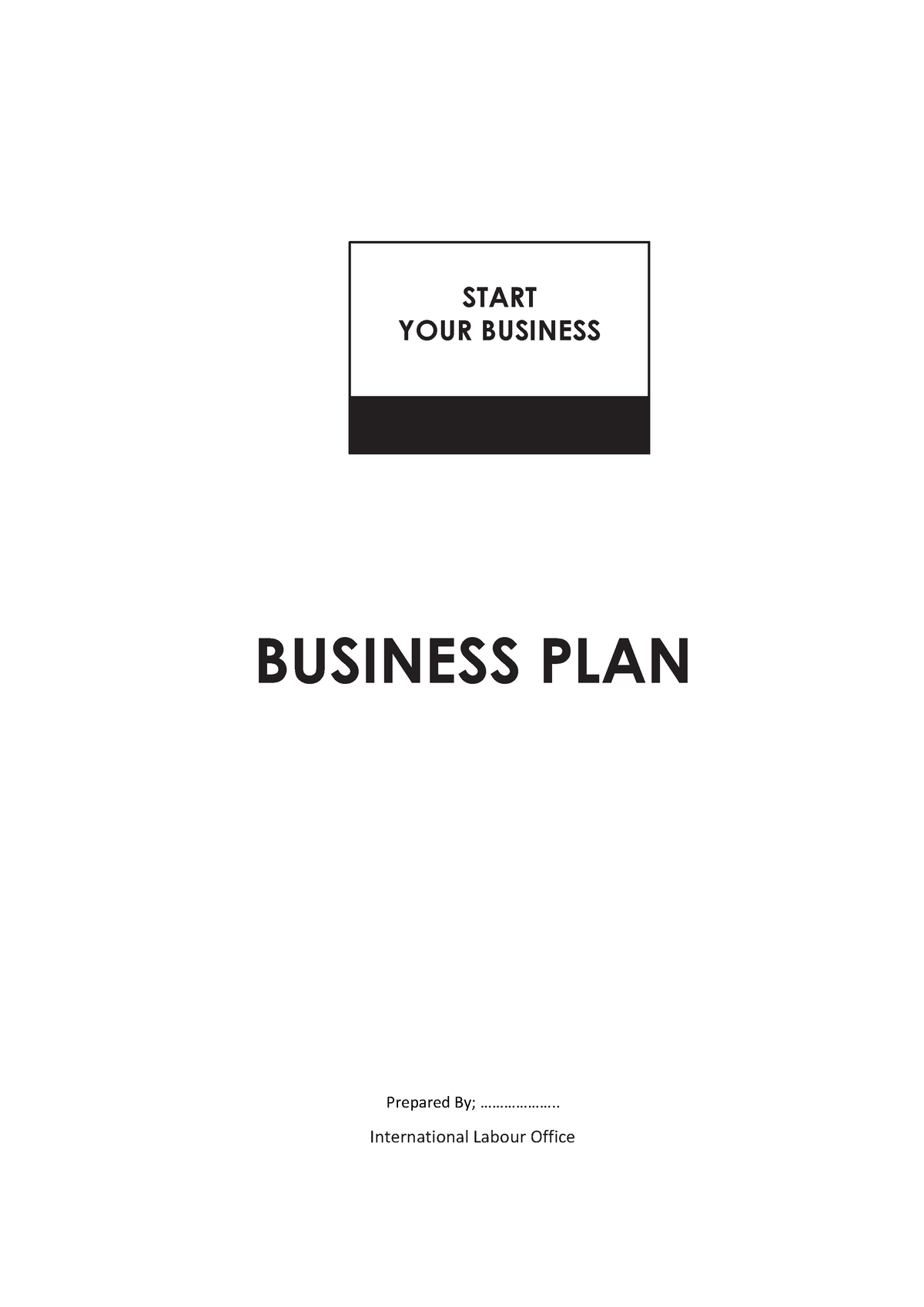 Sample Business Plan on poultry farming 1 - BUSINESS PLAN Prepared By