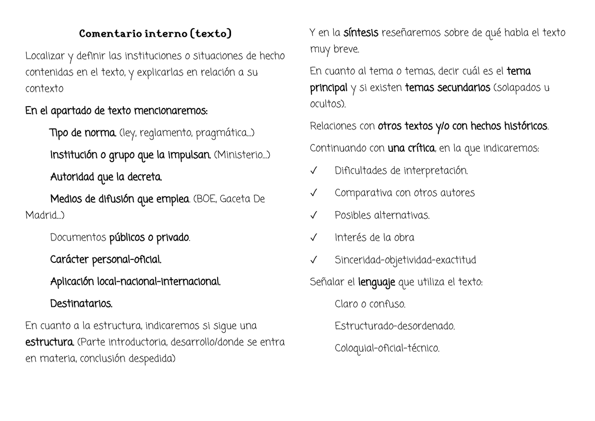 Comentarios De Texto De Cultura Europea En España