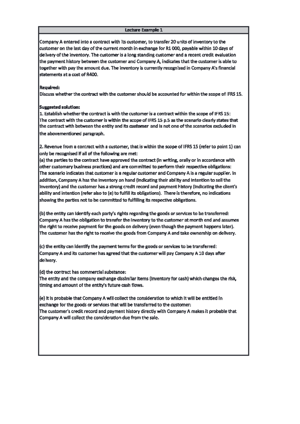 Example - FIA324 - Studocu