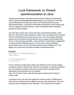 Difference Between Lock and Monitor in Java Concurrency - Difference ...