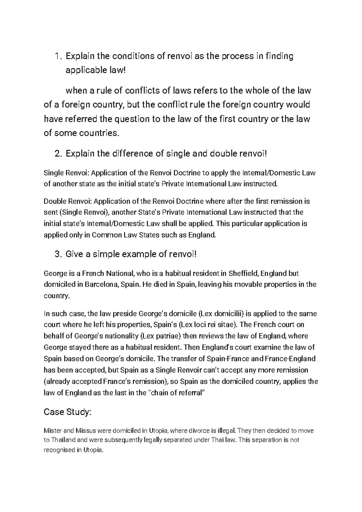 conflict of law assignment of receivables