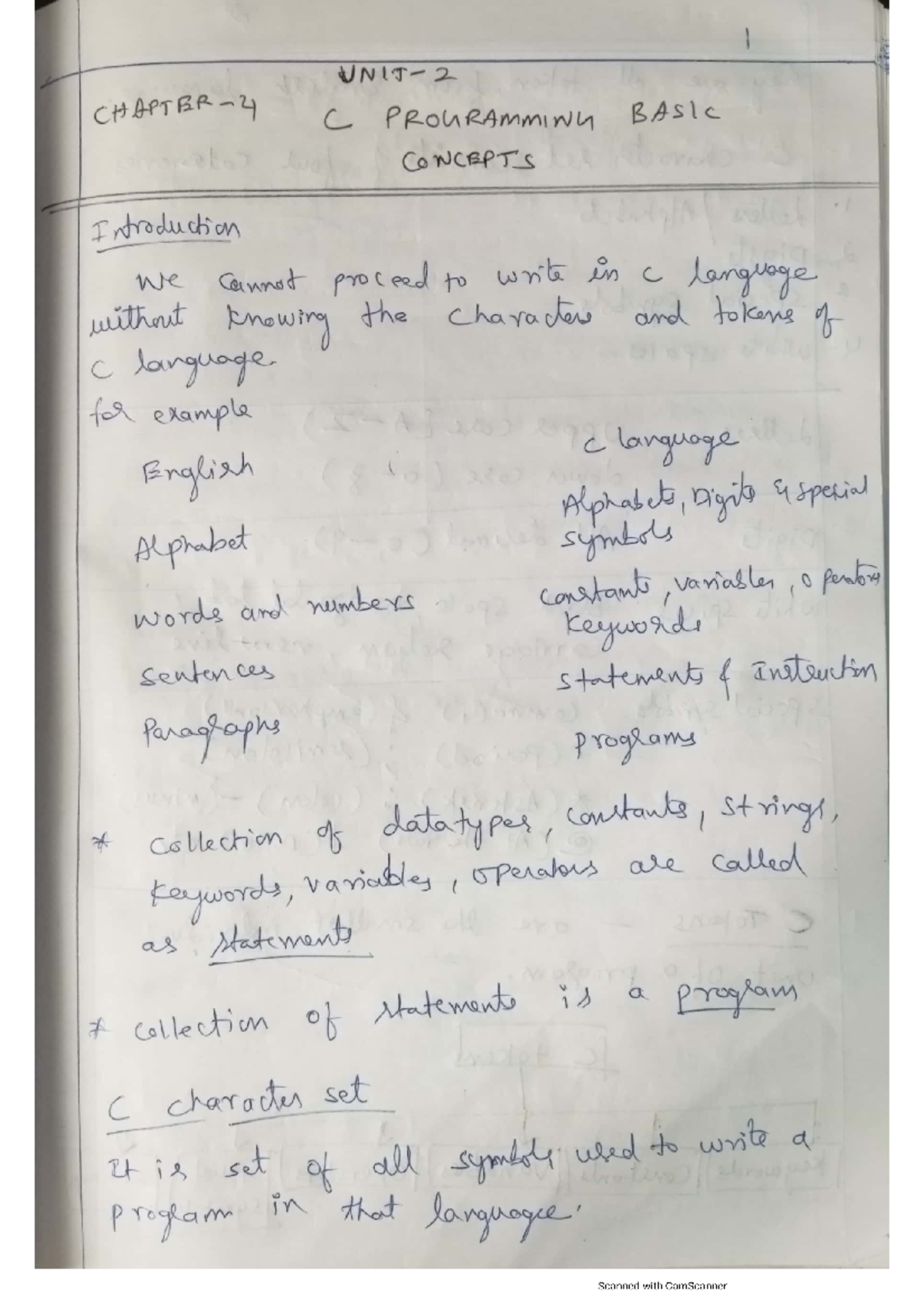 Chapter 4 Pst Notes Bca Studocu