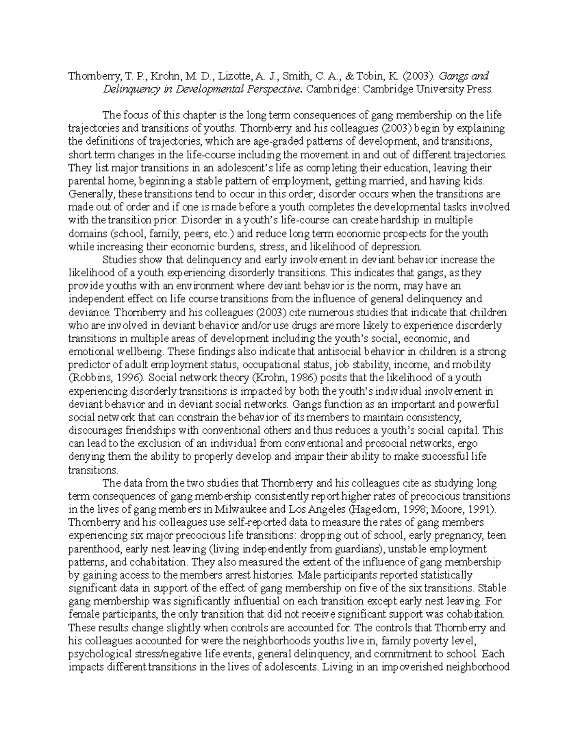 The Katina Kay Leak: The Long Term Consequences - hcptalf