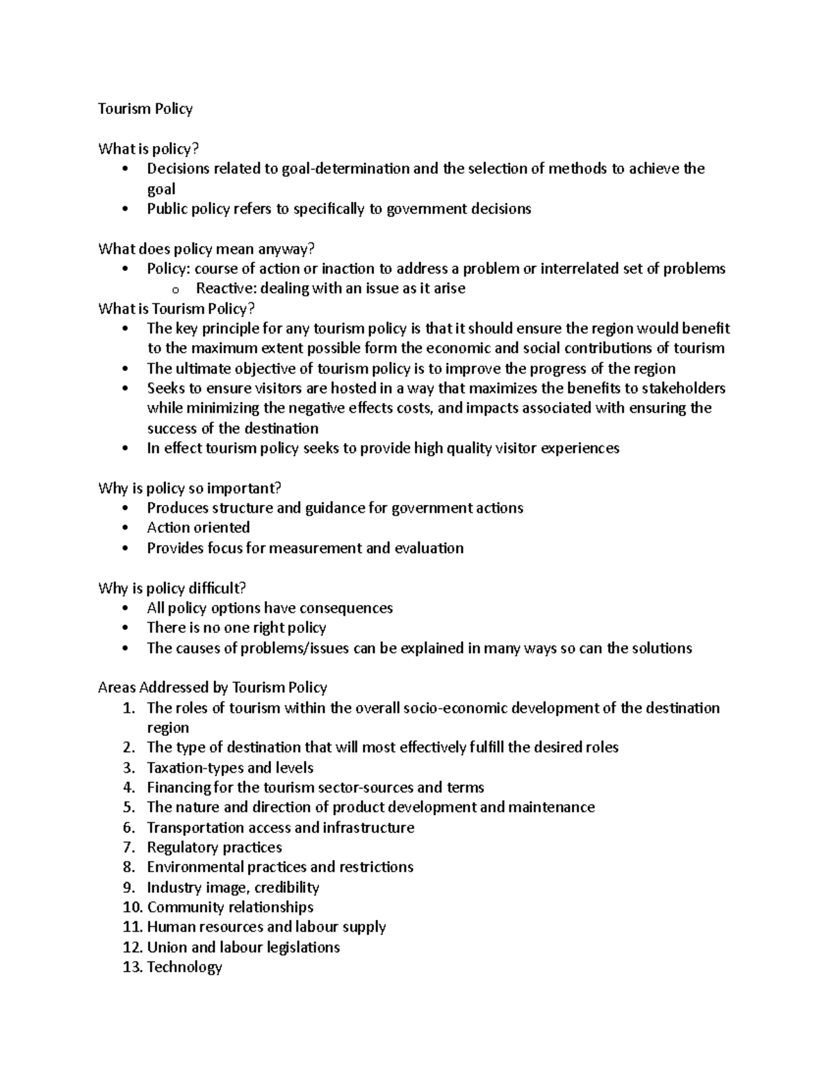 tourism-policy-lecture-notes-lecture-3-tourism-policy-what-is