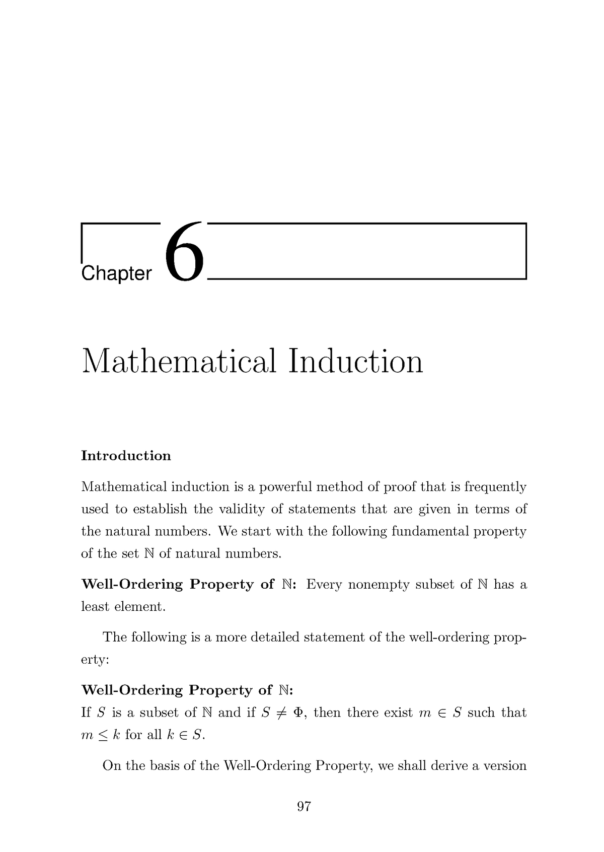 Basic Logic And Number Theory Ch6 - Chapter 6 Mathematical Induction ...