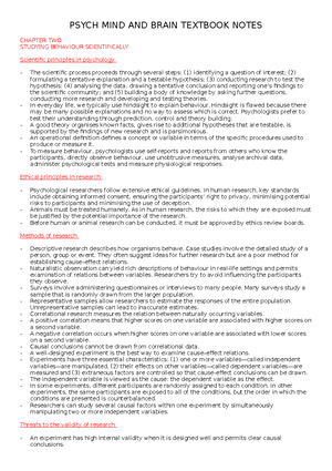 Psych 1102 labreport - A Web of Lies, Cerebral lateralisation makes you ...