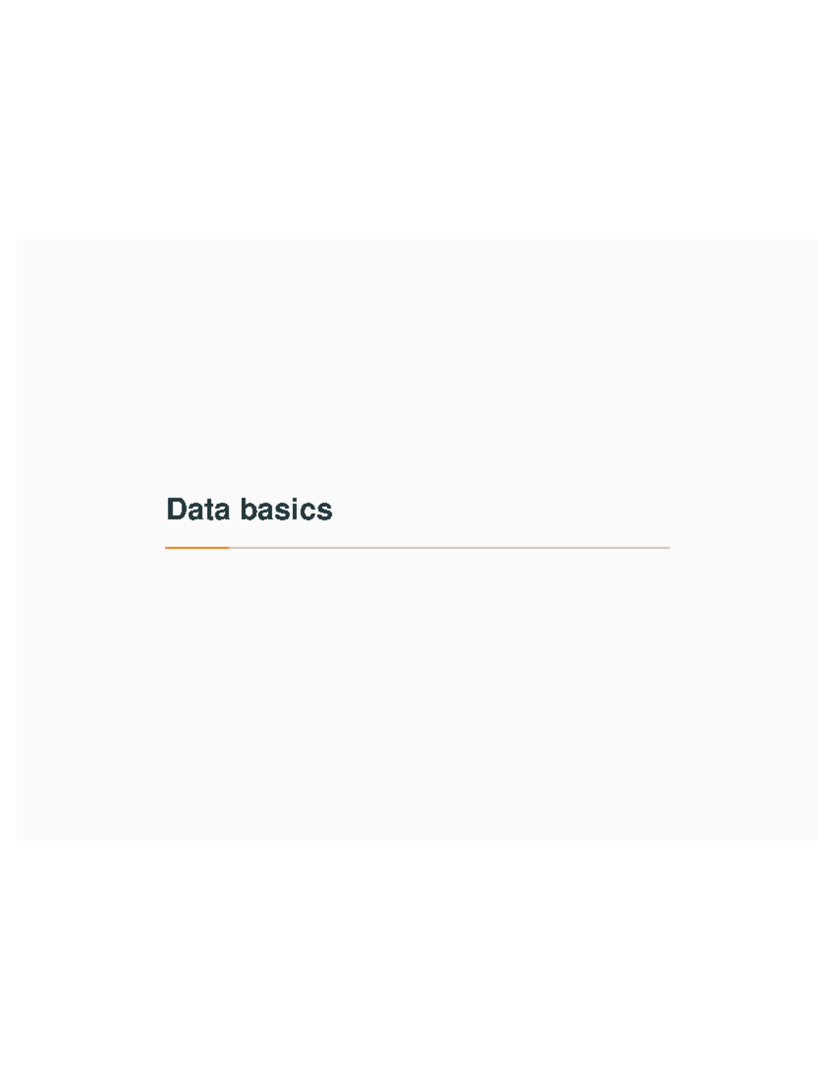 Stat 302 1.2 slides - Prof alex - Data basics Classroom survey A survey ...