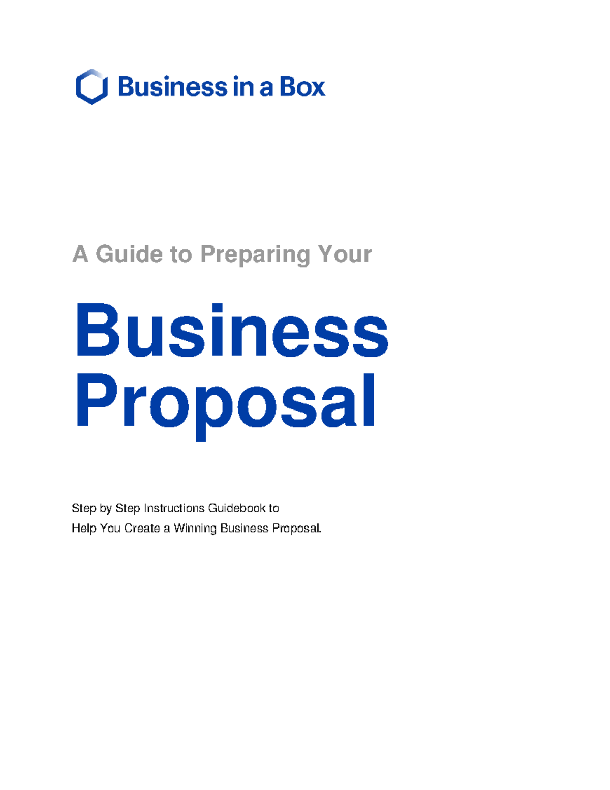 How To Write A Business Proposal A Guide To Preparing Your Business