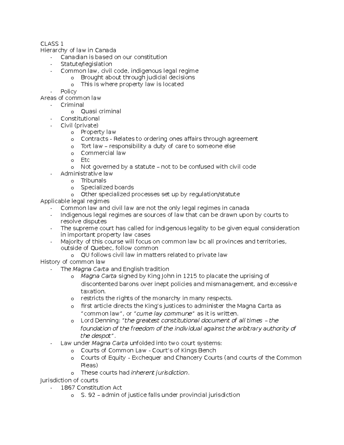 introduction-to-law-in-canada-lecture-2-chapter-2-common-law-civil