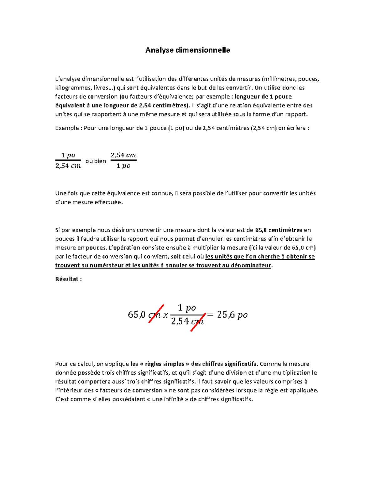 Analyse Dimensionnelle - Analyse Dimensionnelle L’analyse ...