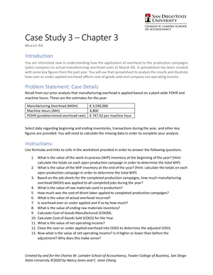 case study chapter 6 answers