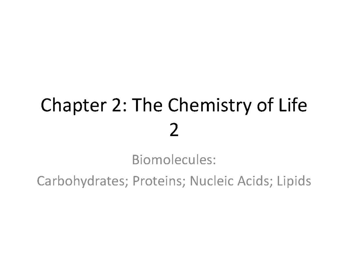 assignment term 2 chemistry of life