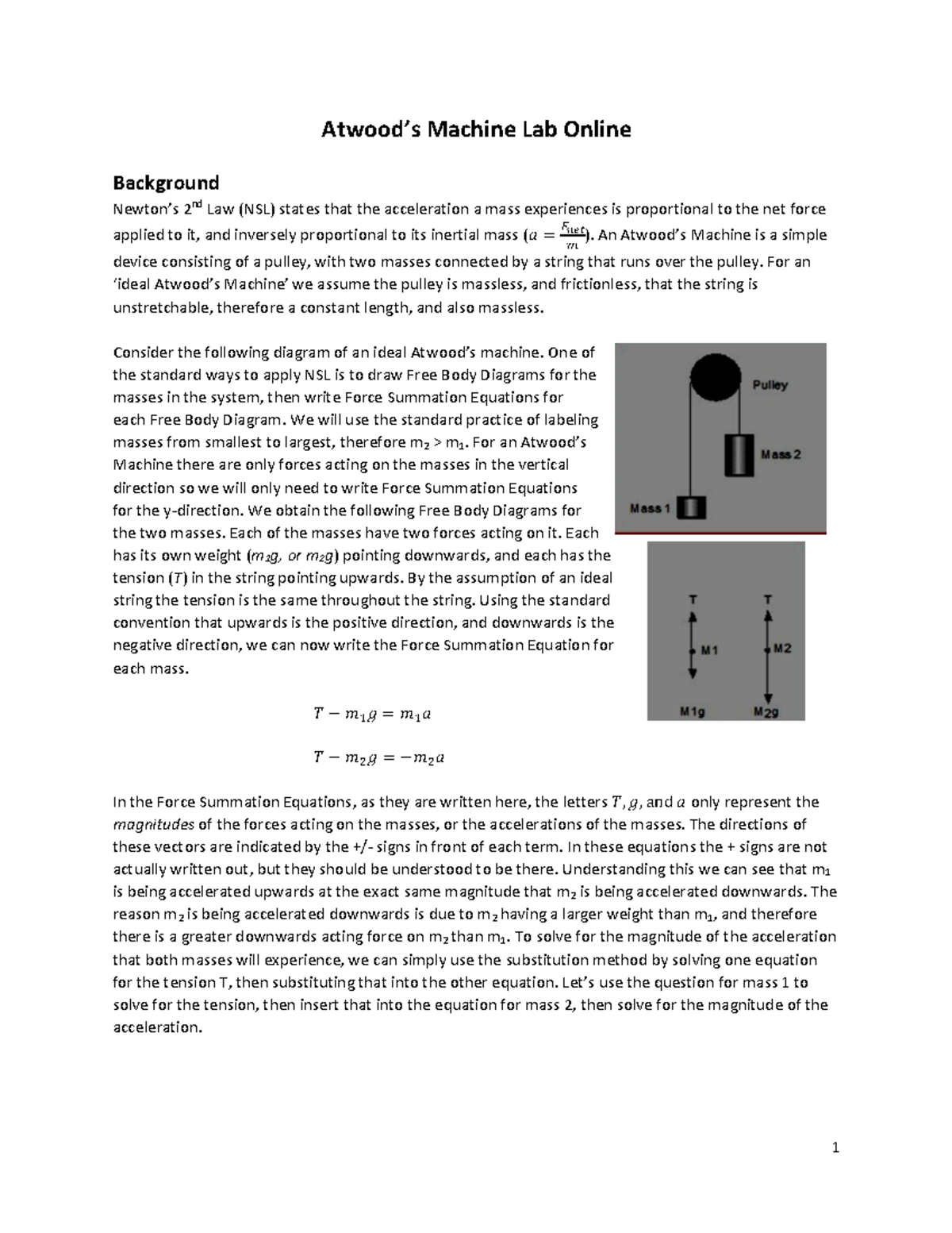 Fall22 Atwood's Machine Lab Online Edited 8 - Atwood9s Machine Lab ...