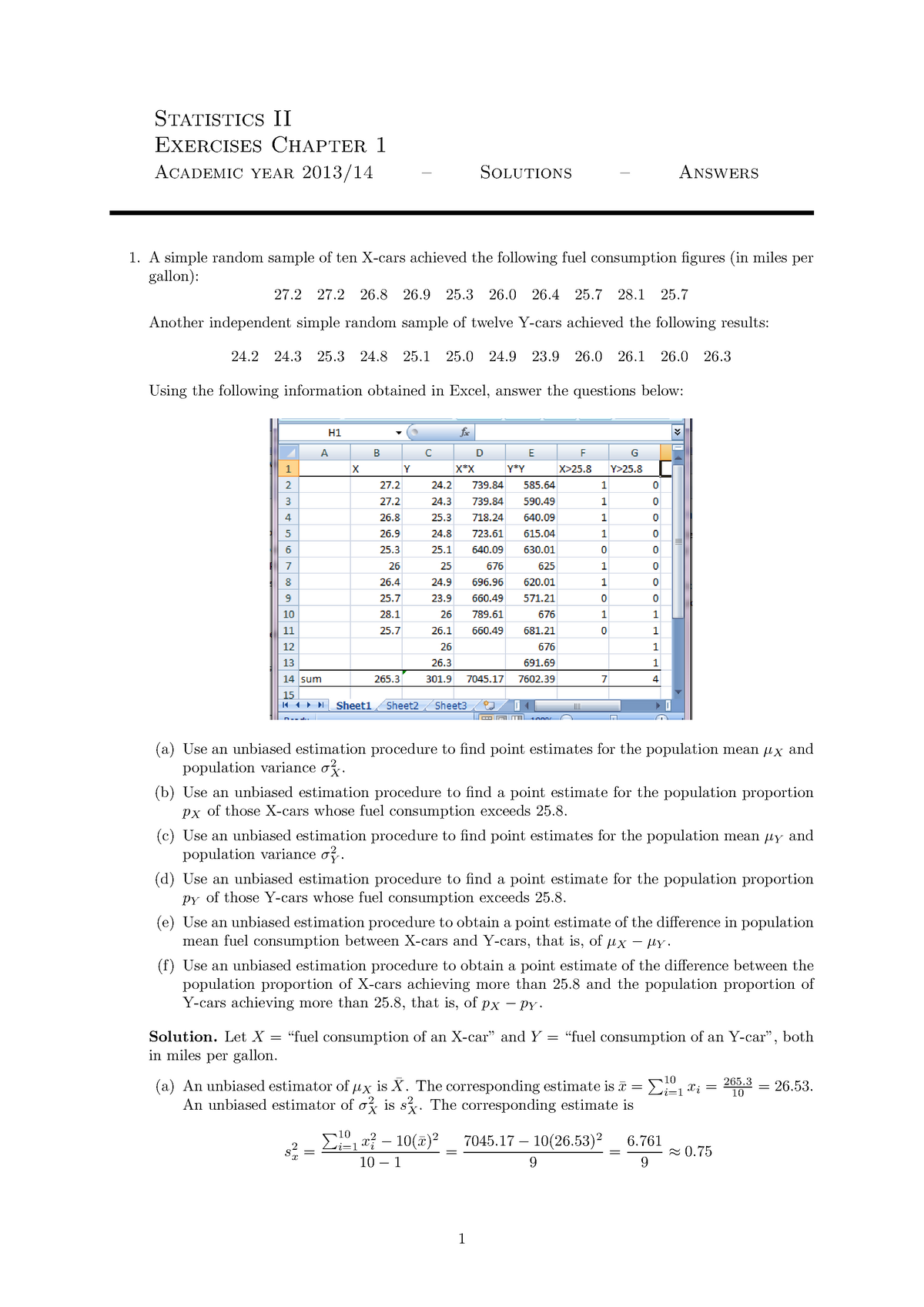 statistics chapter 2 1 homework answers