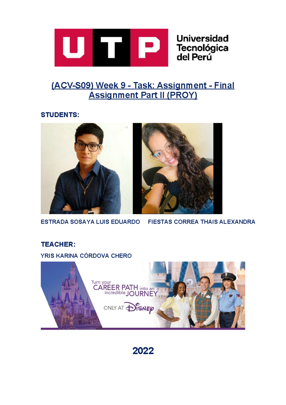 Week 9 Final Proyect - week 9 - (ACV-S09) Week 9 - Task: Assignment ...