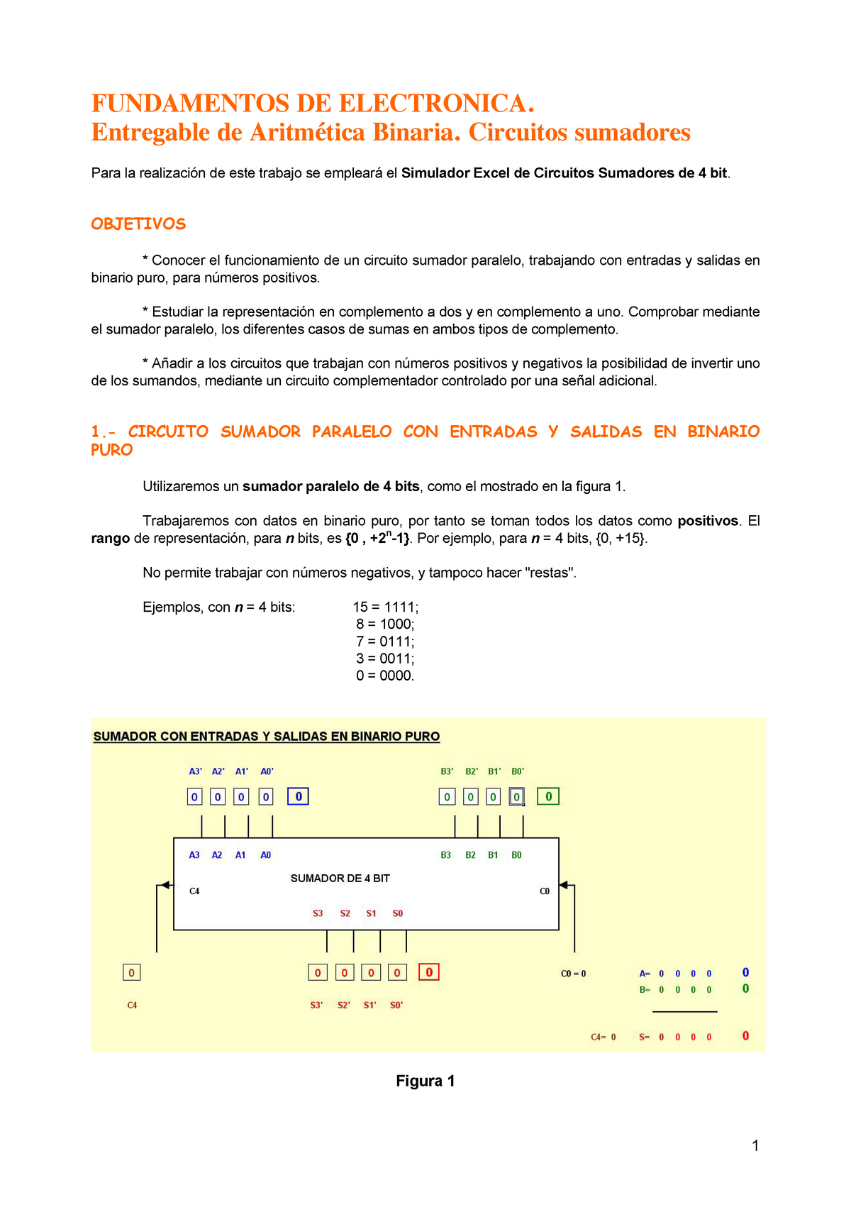 Fundamentos Informaticos Aritmetica Del Binaria 9135