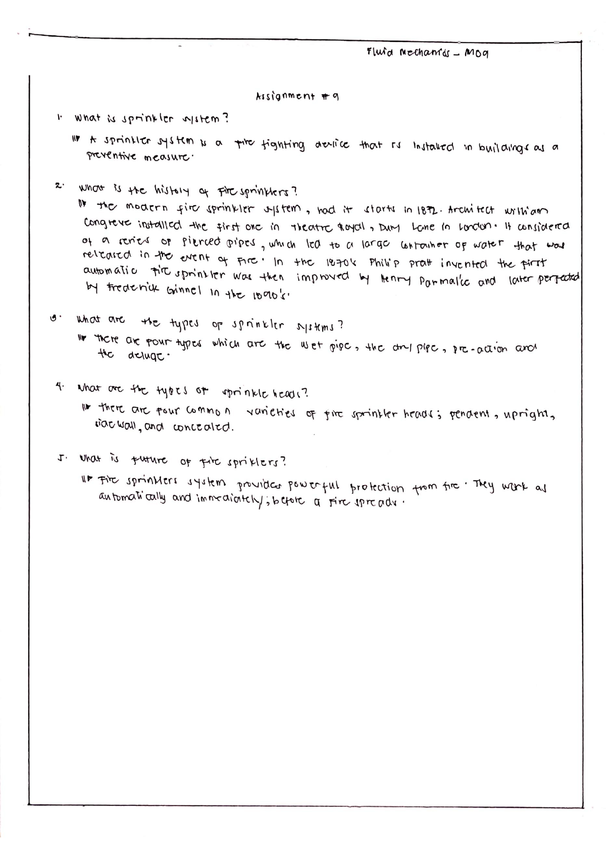 problem solution essay mechanical engineering