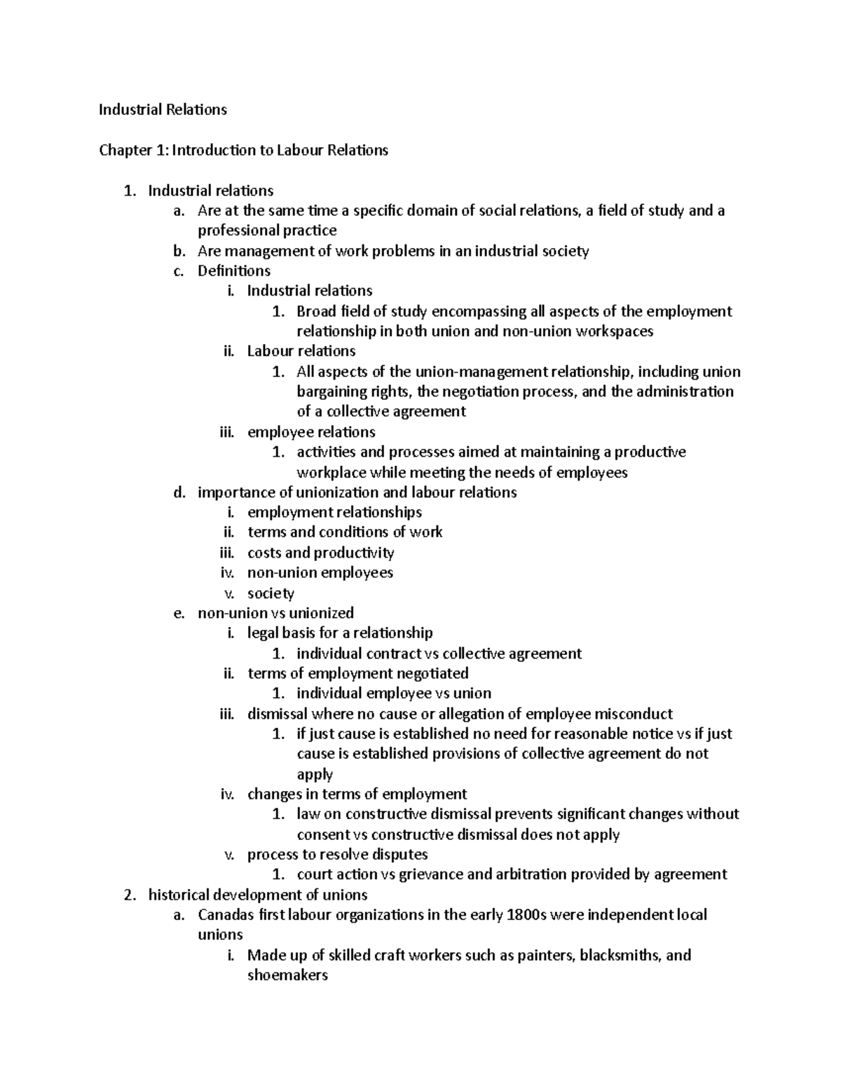 industrial-relations-notes-industrial-relations-chapter-1