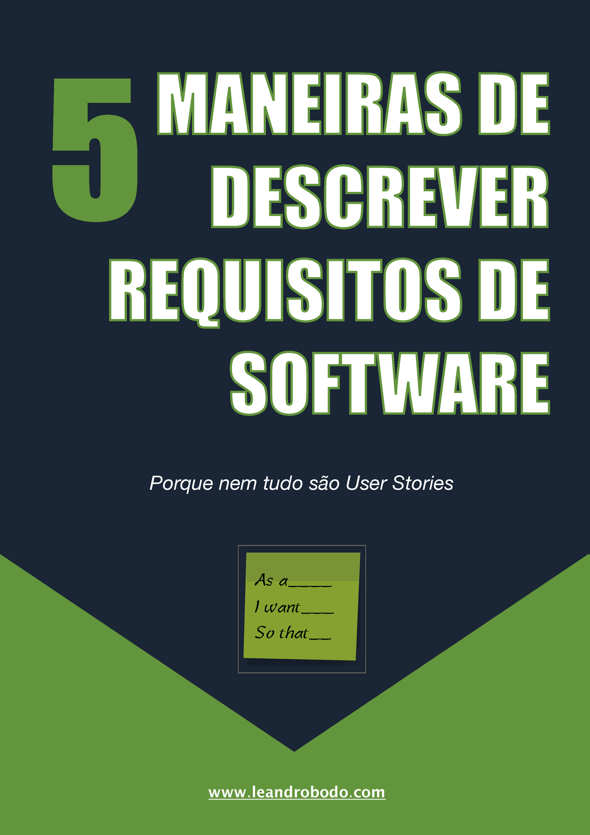 Ebook 5 Maneiras De Descrever Requisitos De Software - ) MANEIRAS DE ...