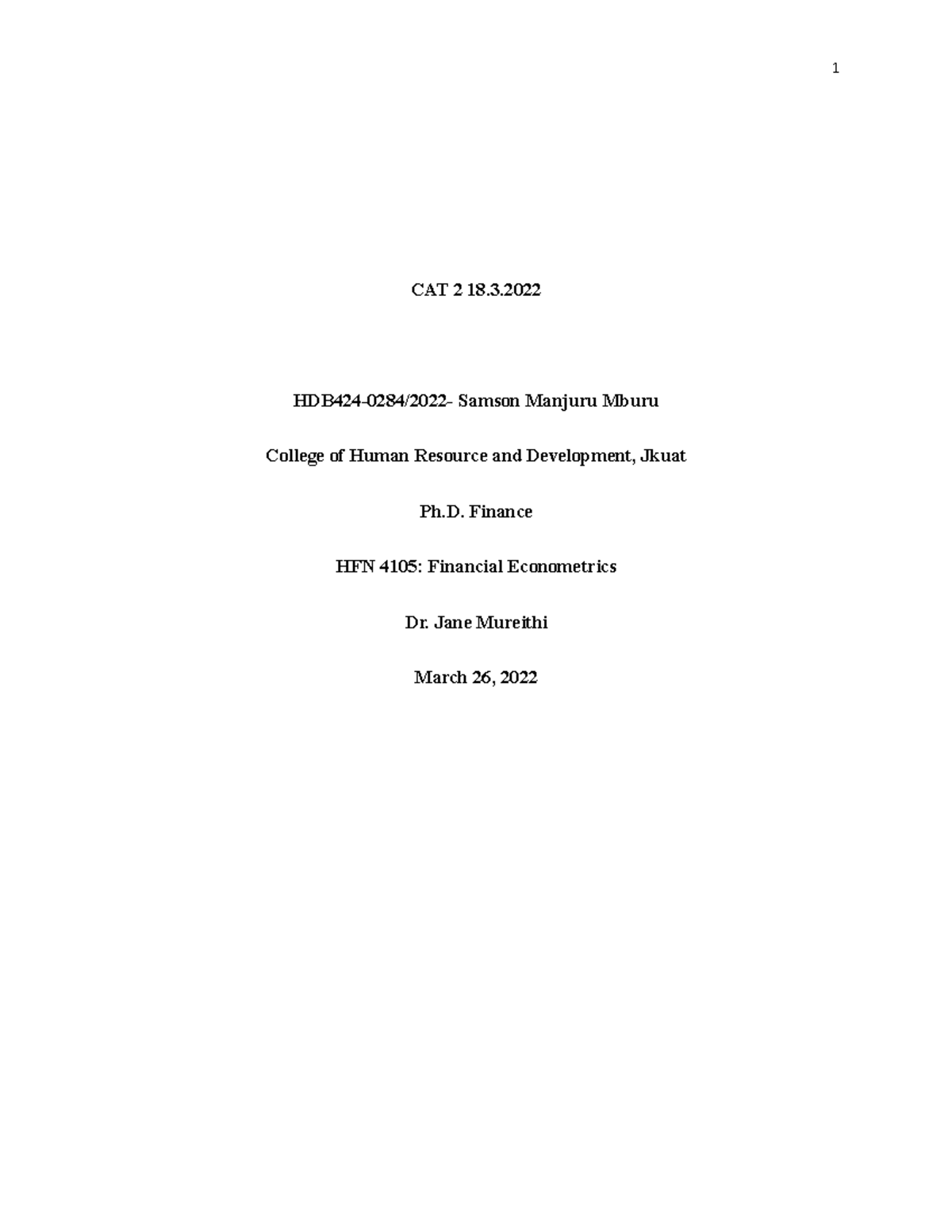 financial-econometrics-cat-2-cat-2-18-hdb424-0284-2022-samson