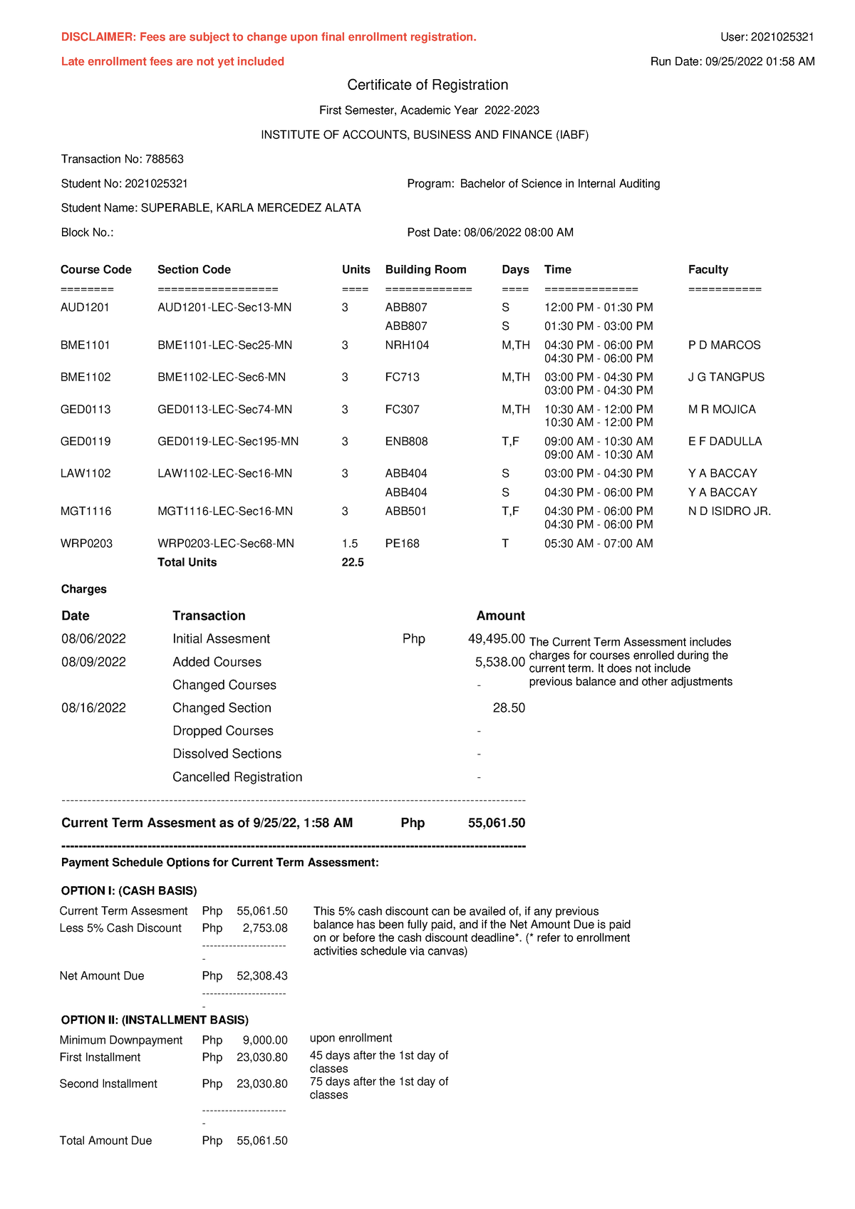 4b6790db 6b30 4214 9cb3 762b7ea72037 - DISCLAIMER: Fees are subject to ...