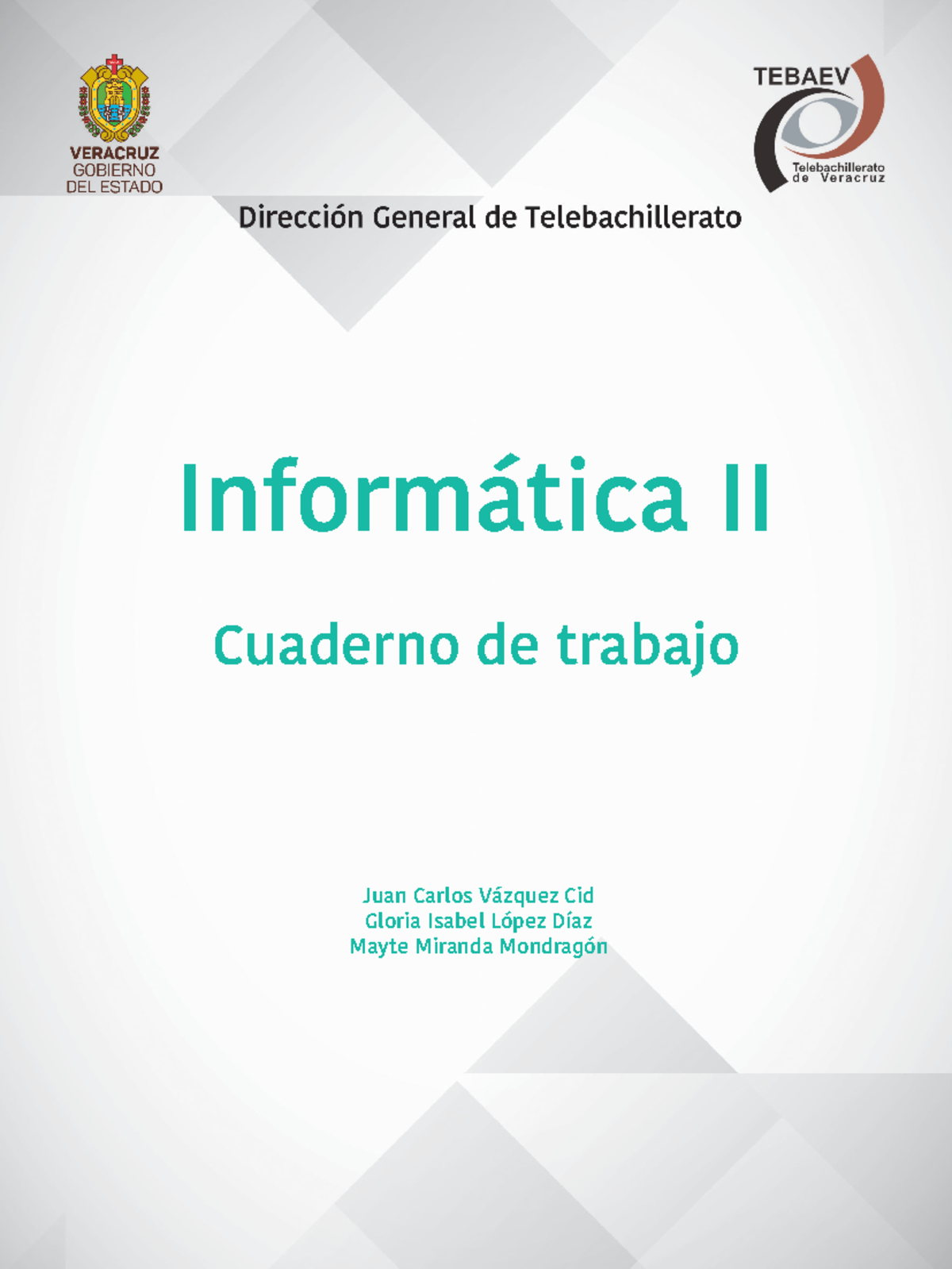 Informática 2 Cuaderno De Trabajo Informática Ii Cuaderno De Trabajo