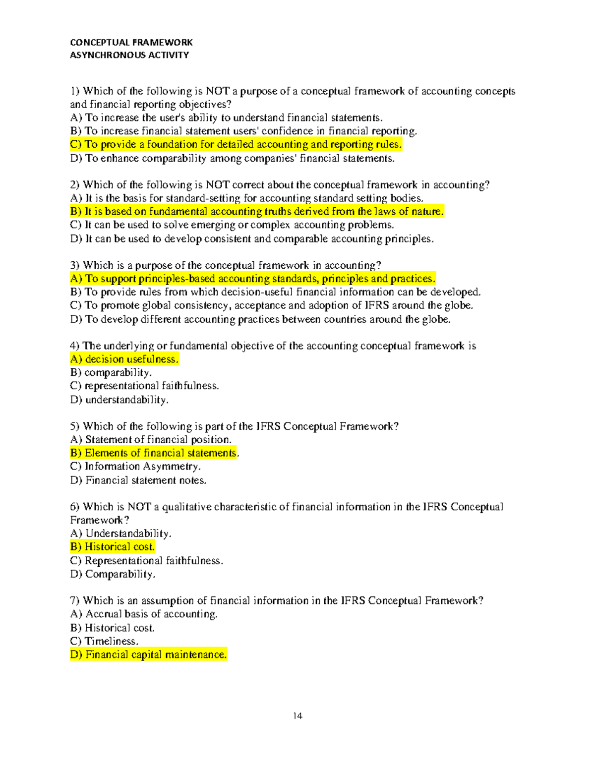 Asynchronous Activity - ASYNCHRONOUS ACTIVITY Which of the following is ...