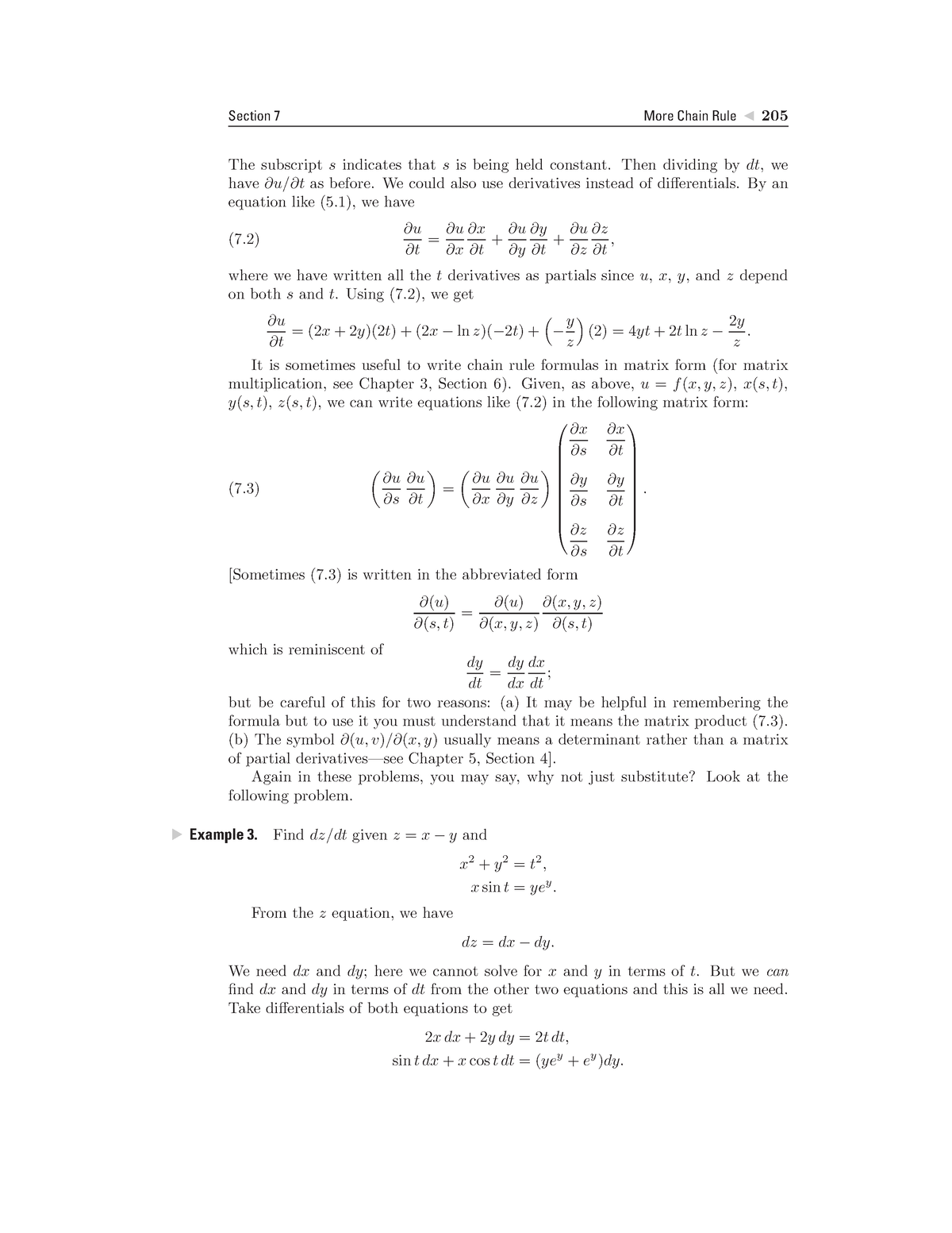 Mathematical Methods IN THE Physical Sciences-225-227 - Section 7 More ...