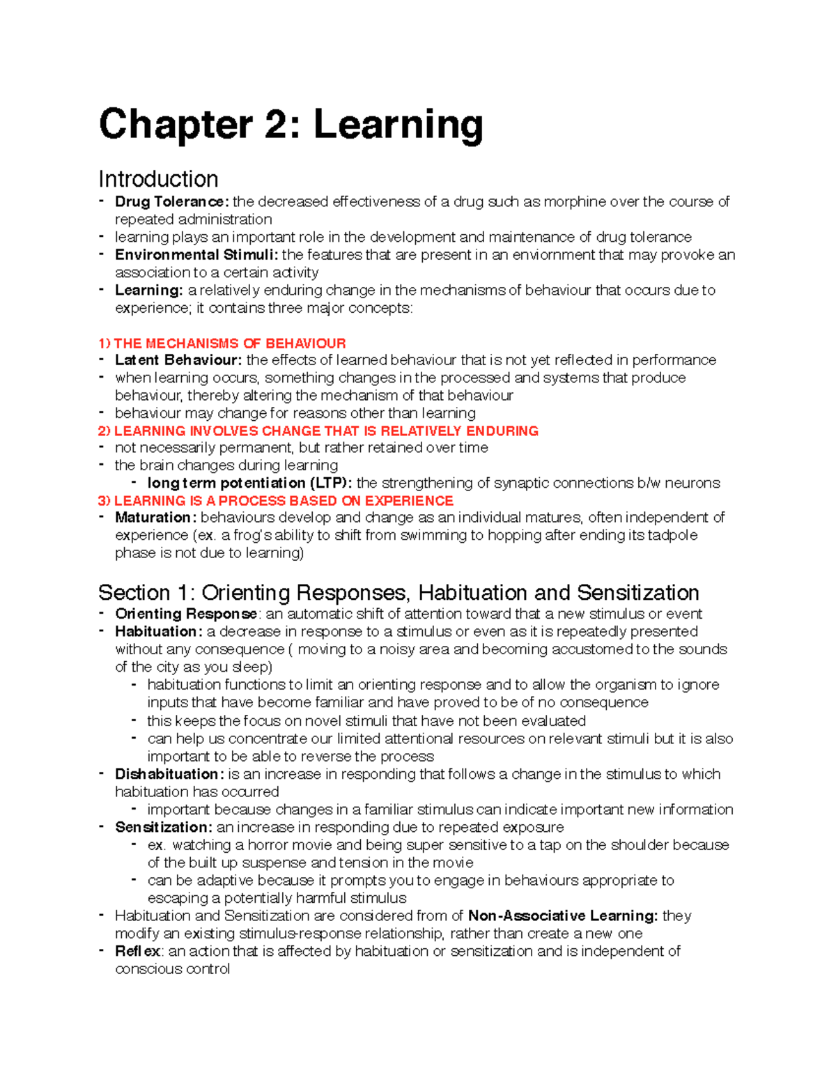 3. Classical Conditioning - Chapter 2: Learning Introduction - Drug ...