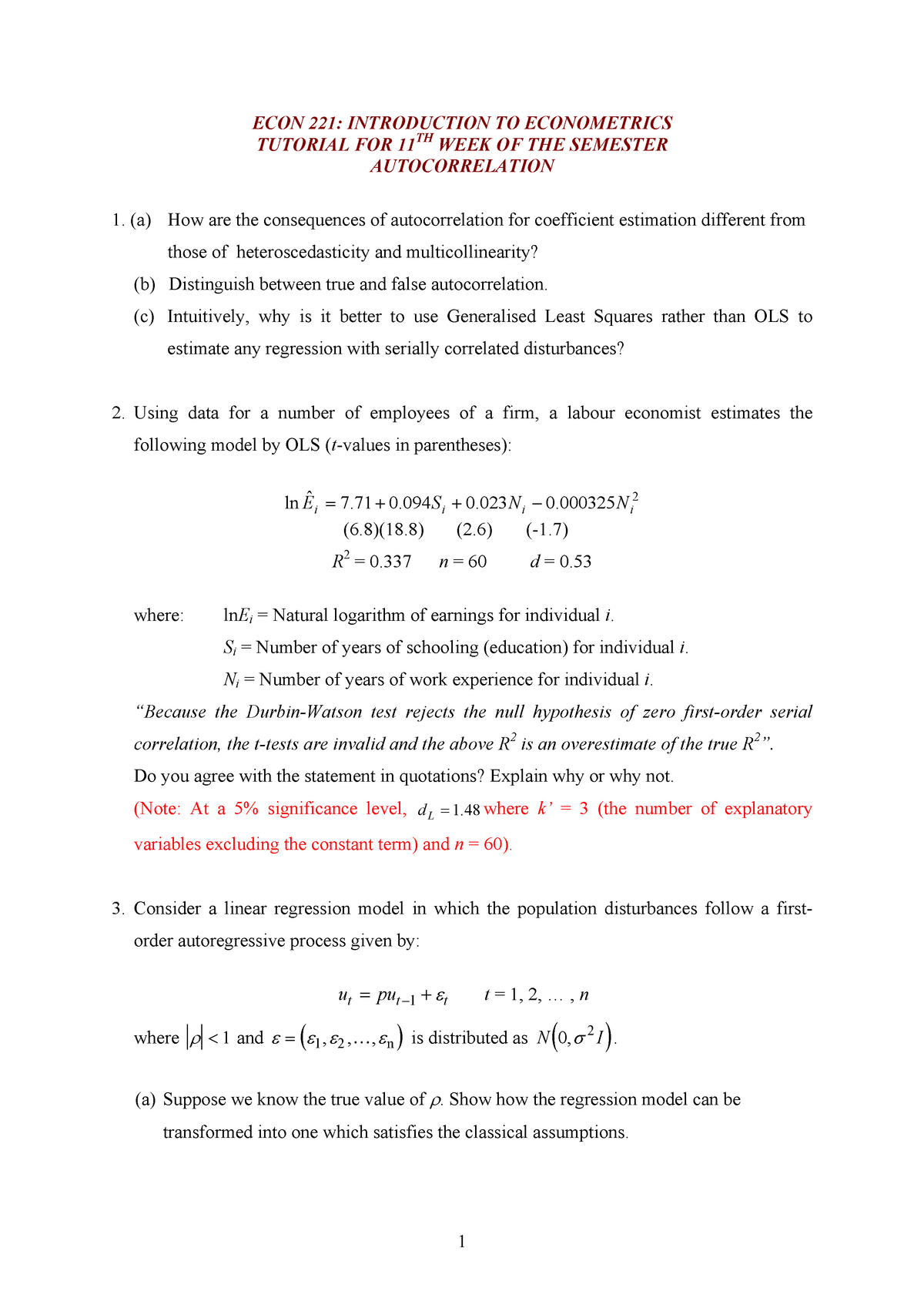 13 Tut 10 Will Be Very Useful For Exam Preparation And Exam Study Studocu