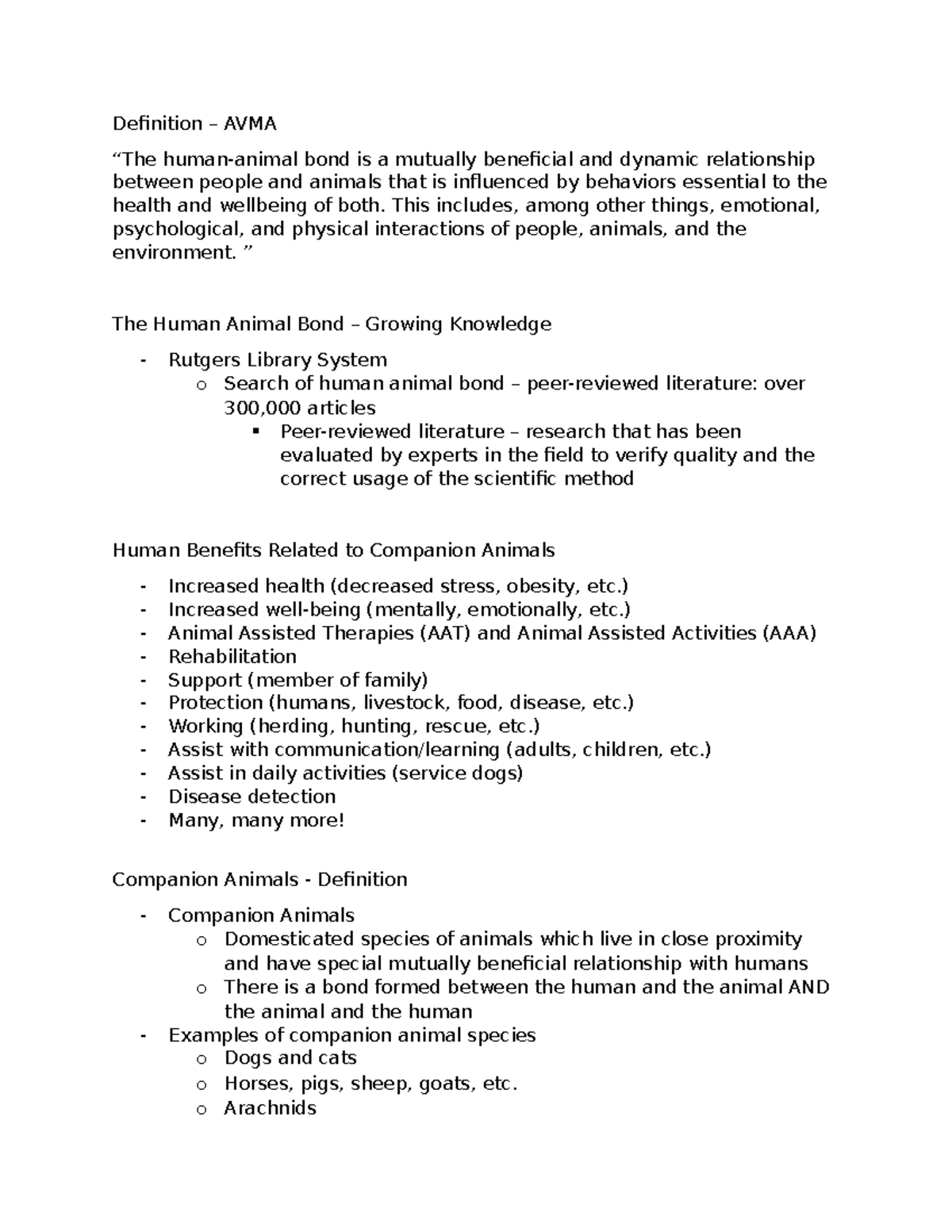 lecture-1-companion-animal-science-definition-avma-the-human