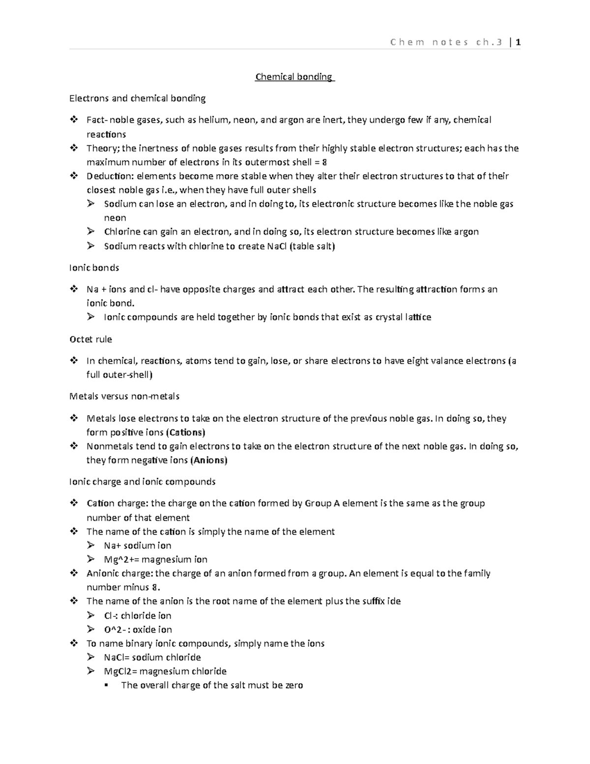 chem-notes-ch-3-c-h-e-m-n-o-t-e-s-c-h-3-1-chemical-bonding