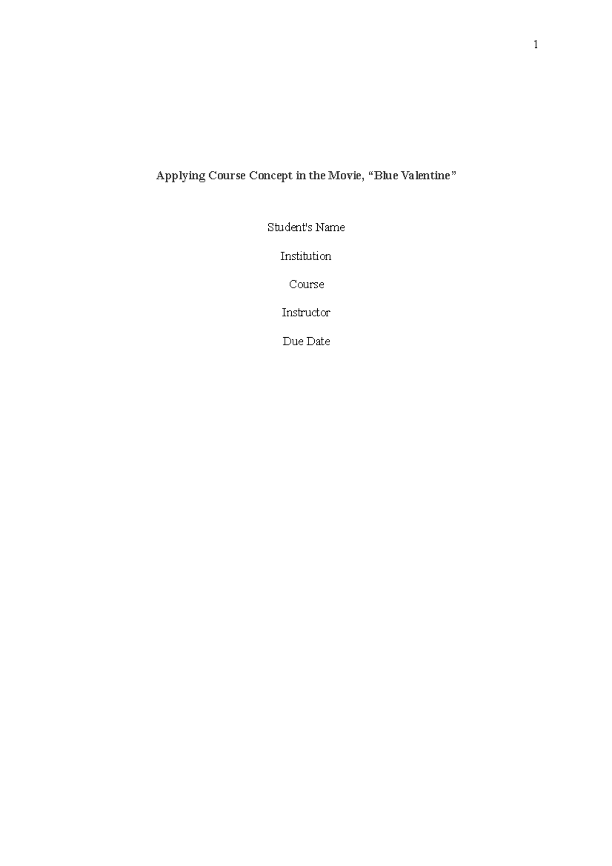 Blue Valentine Parents Guide - oi4epco