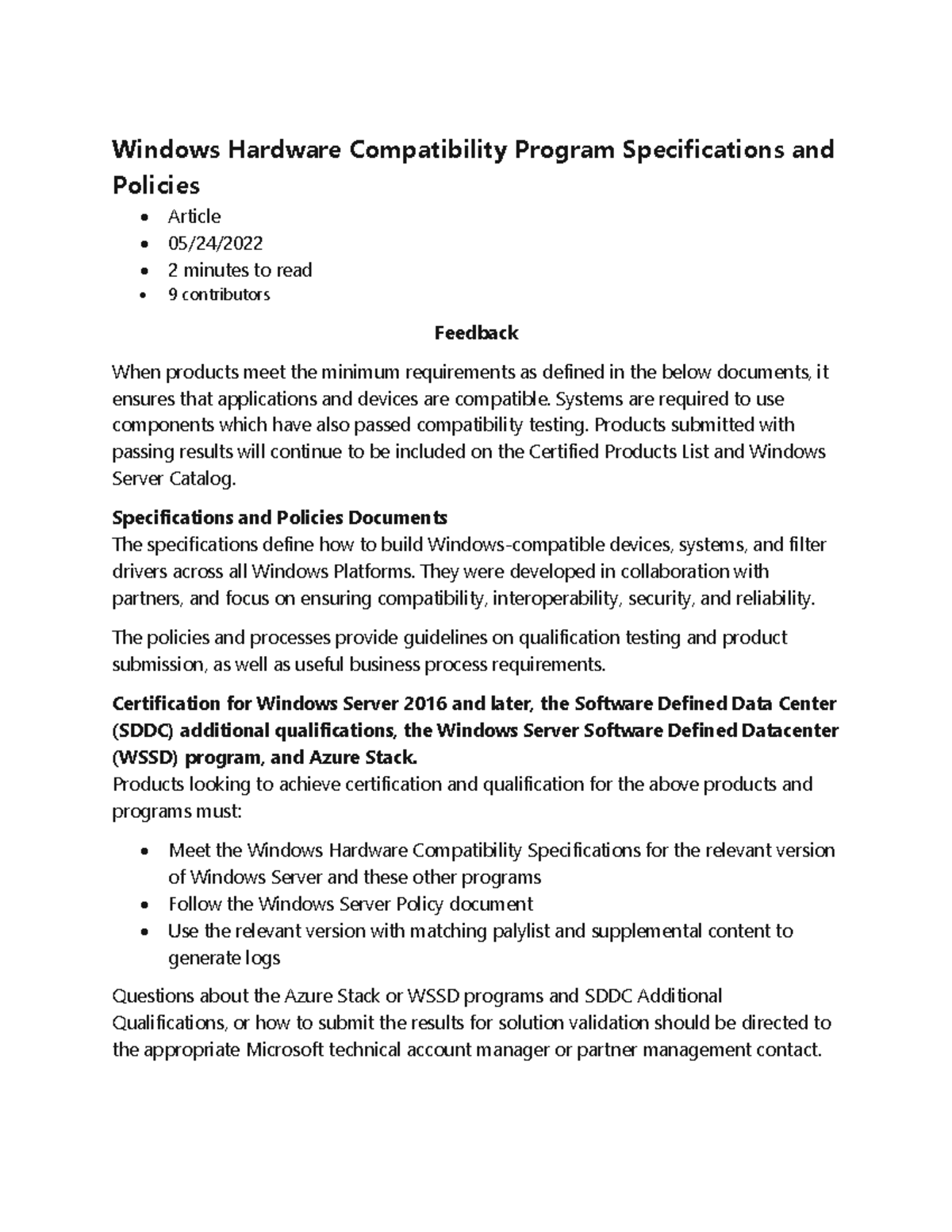 Document 33 (24) Bob Windows Hardware Compatibility Program