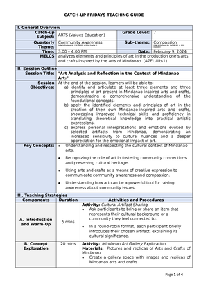 Guidelines AND Mechanics - GUIDELINES AND MECHANICS SOLO SINGING ...