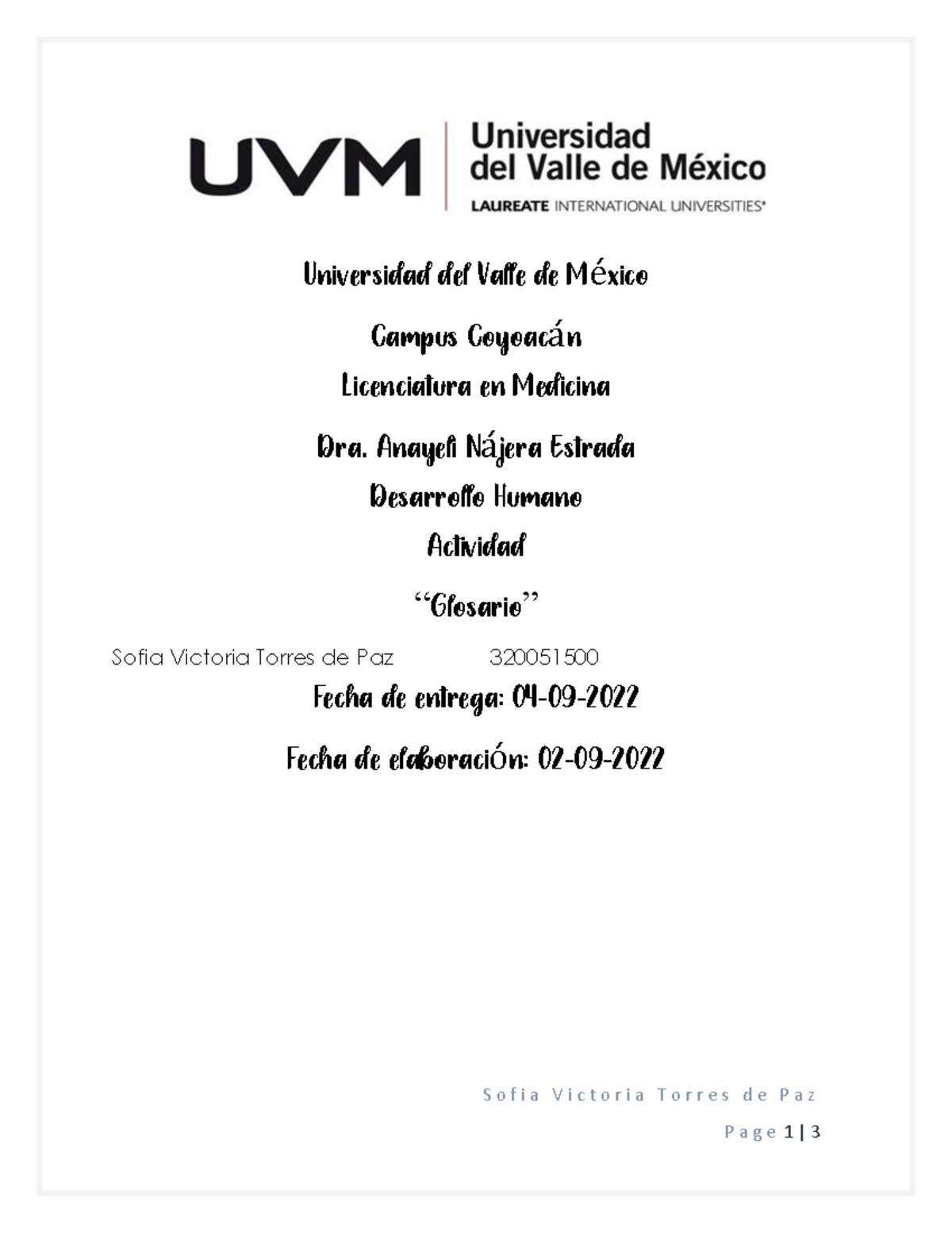 A1 Svtdp glosario S o f i a V i c t o r i a T o r r e s d e P a z P