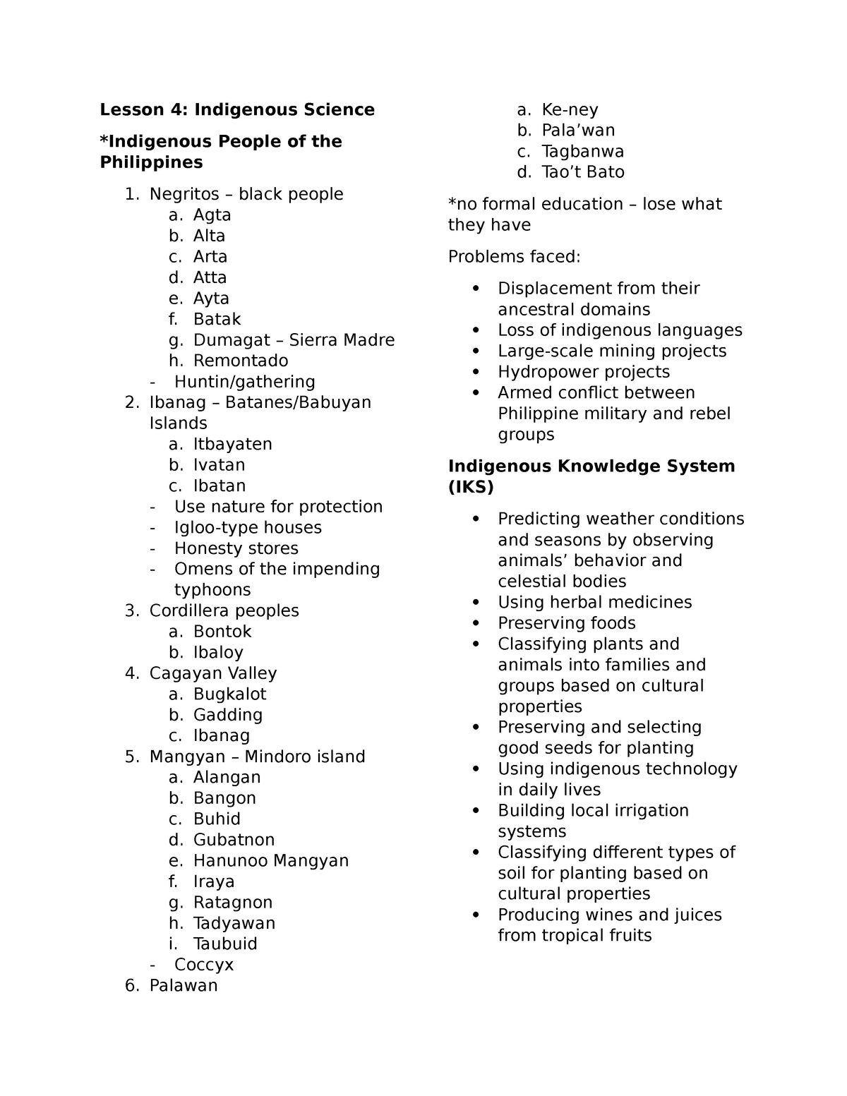 Lesson 4 5 Indigenous Science Science And Technology In The 