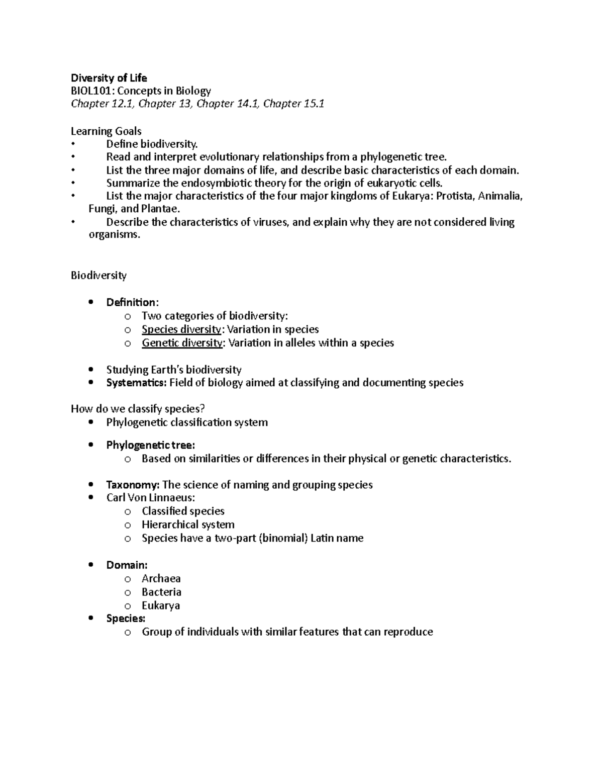 2021s-biol101-chapter-12-notes-diversity-of-life-biol101-concepts-in