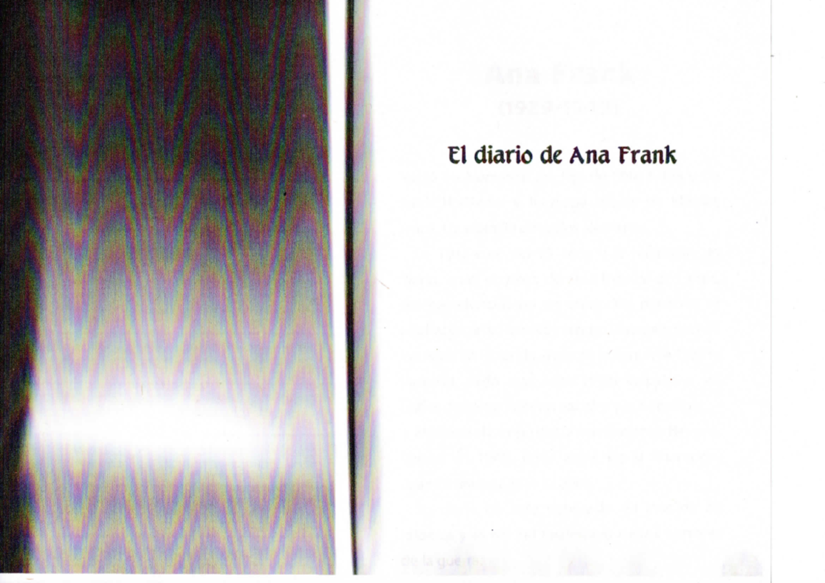 Diario DE ANA Frank PDF - Twenty one pilots - Matemáticas I - Studocu
