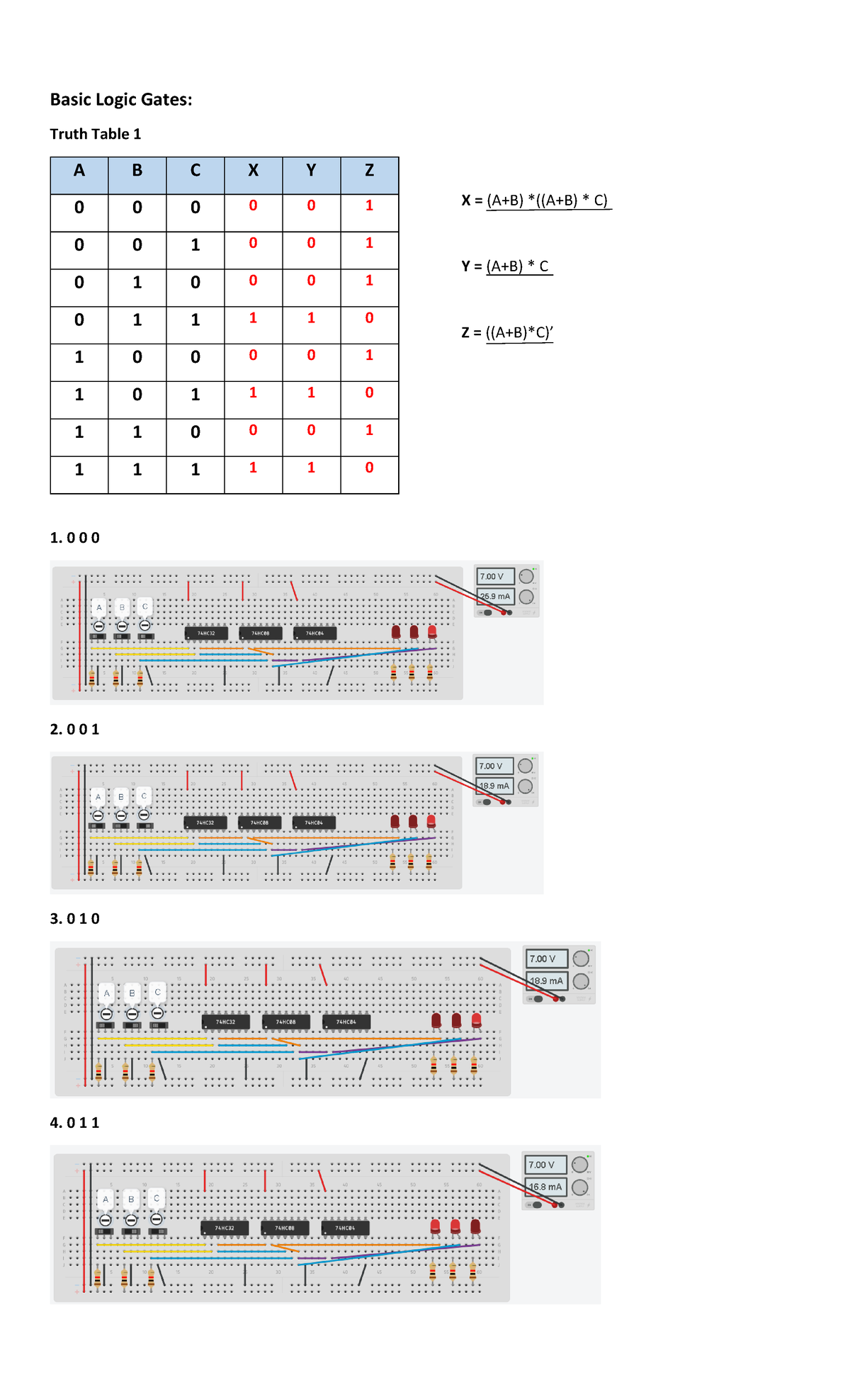 Exercises Logic Gates 2 - Communications Technology - Basic Logic Gates ...