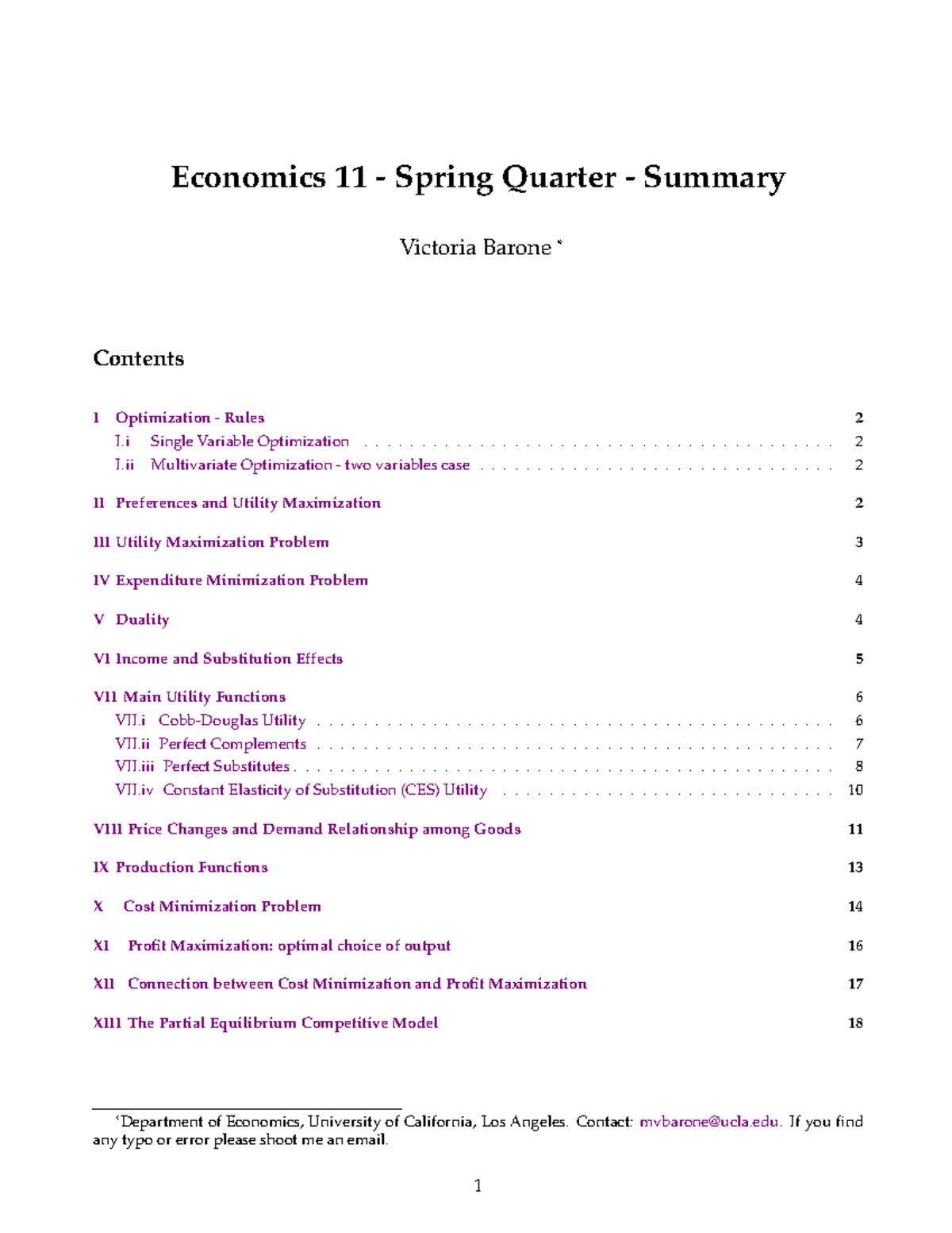 Econ 11 Final Exam Study Guide - StuDocu