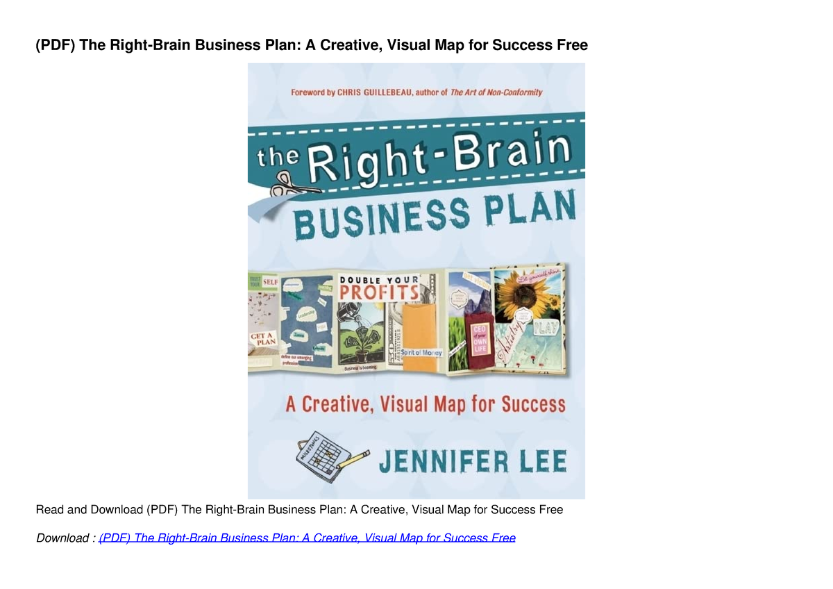 right brain business plan pdf