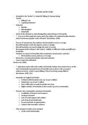Applying Criminology Assessment Example grade 72 - Applying Criminology ...